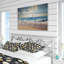 Sandy Costal Seashelf Collage II - Ensemble de housse de couette bord de mer-513203643