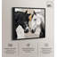 "Kintsugi Horses II", impression sur toile par Art Remedy, cadre noir, 24 x 24-71069453-71069450