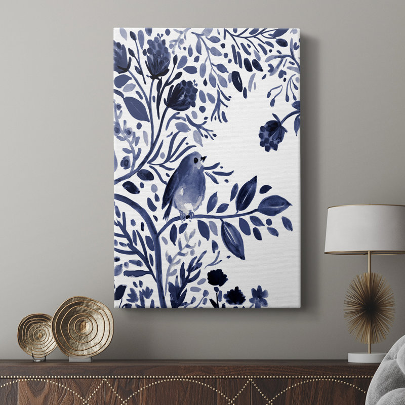Indigo I - galerie sur mesure, H 18 po x l 12 po