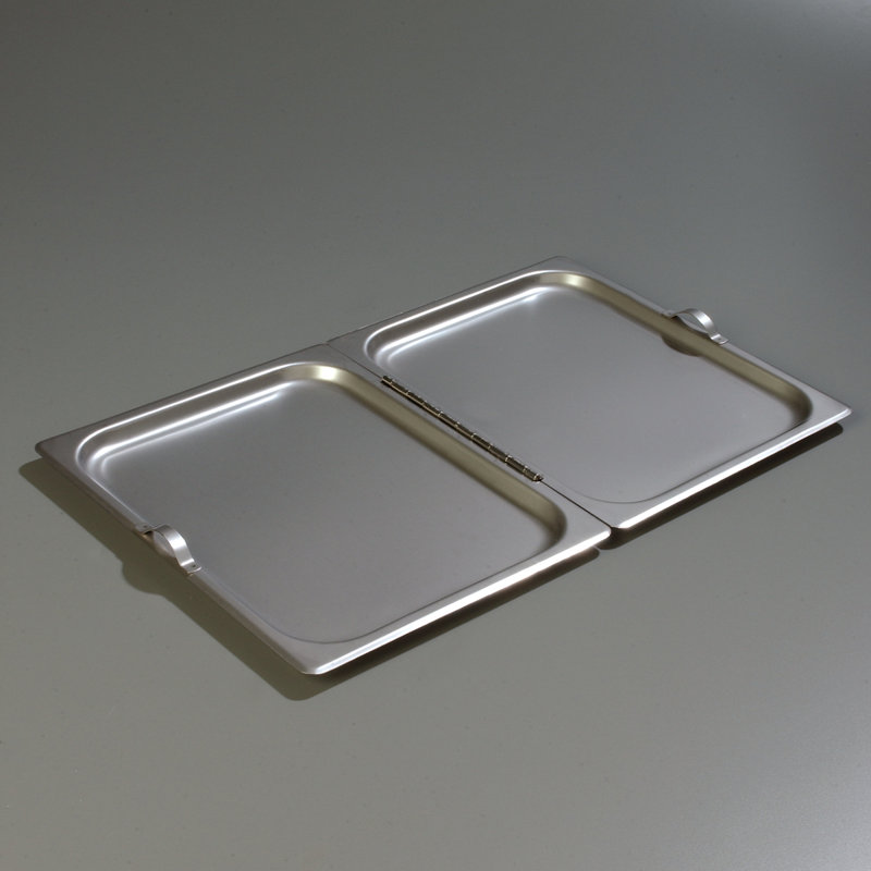 Contenant alimentaire rectangulaire en acier inoxydable DuraPan ™