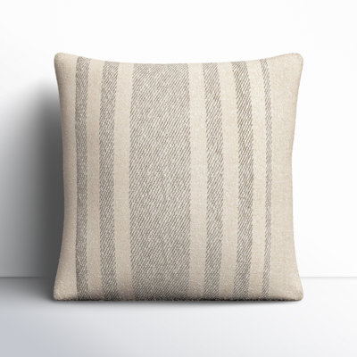 Sorden Striped Cotton Throw Pillow