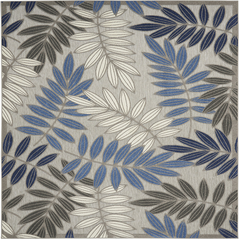 Milwaukee Performance Floral Indoor / Outdoor Rug, Rectangle 7' x 10'