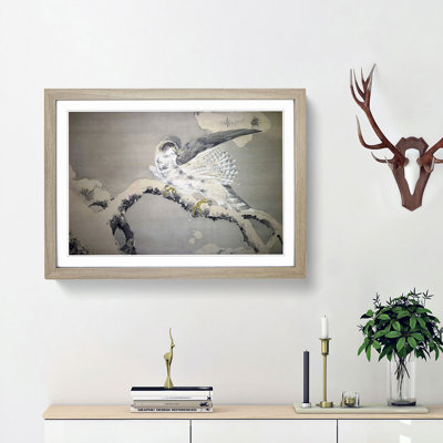 Falcon Birds by Matsumura Goshun - Picture Frame Painting Print