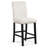 Cassello 25.8'' Upholstered Counter Stool with Solid Wood Frame