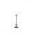 Table Lamp - Chrome Finish, Metal Frame