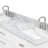 Flynt 67'' Double Bathroom Vanity with Carrara Marble Top-90979898