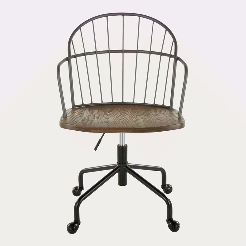 Chaise de bureau Farmhouse, Gris