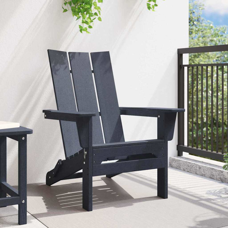 Outdoor Adirondack Chair, Navy