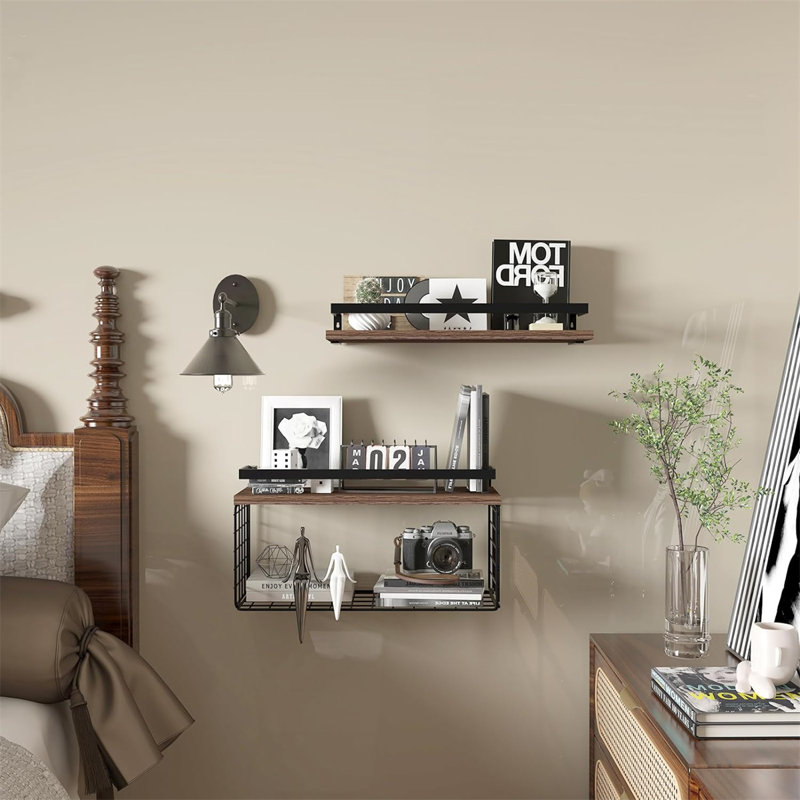 Elienor 2 Piece Floating Shelf