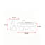 Table basse de style italien minimaliste