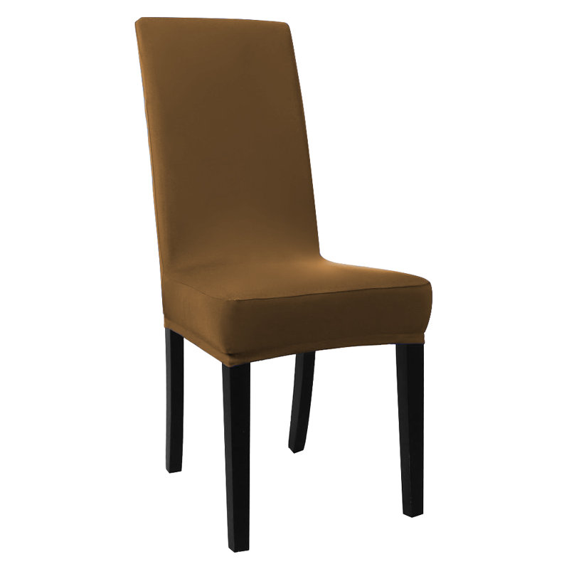 Housse pour chaise de salle à manger, Café crème