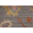 Vegetable Dye Gray Oushak Turkish Area Rug 9x12