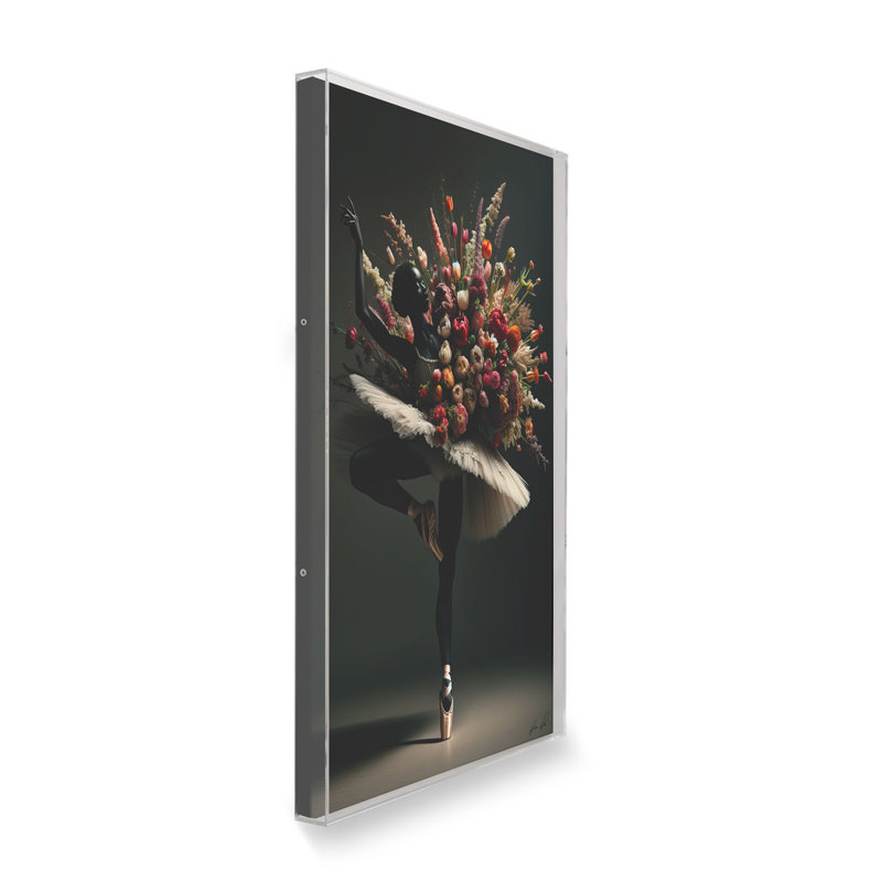 Ballet noir par Julian Johnson, Boîte-cadre, H 24 po x l 36 po