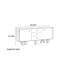Armoire de rangement Nordic Light Luxury