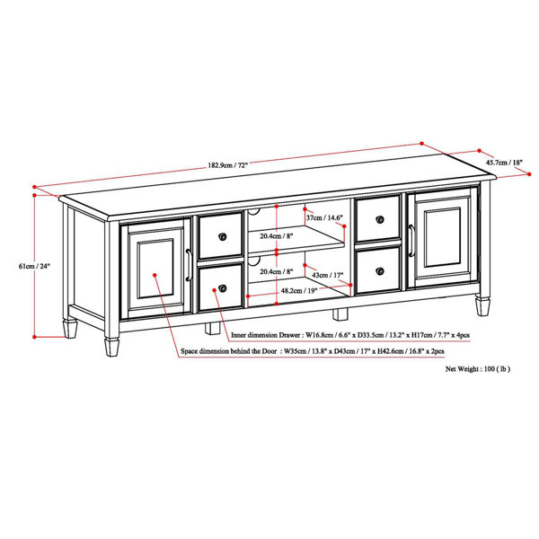 Dimensions du produit