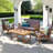Corder 4 Piece Sofa Seating Group with Cushions