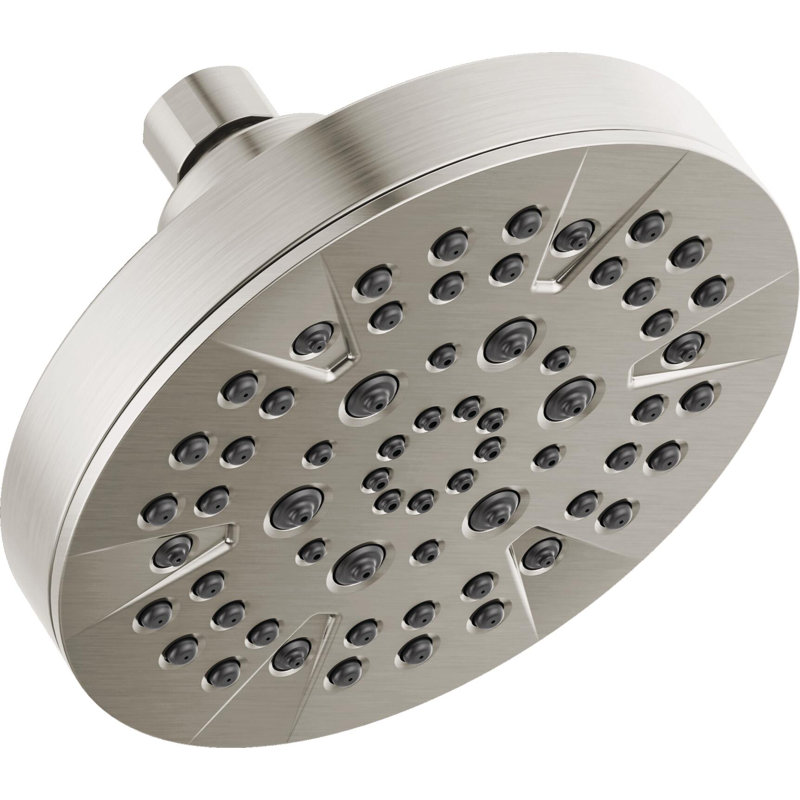 Pomme de douche fixe multifonction, Acier inoxydable