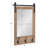 Enora Flat Mirror with Hooks-803233167