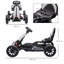 HOMCOM Electric Go Kart for Kids 12V Battery Powered Ages 3-8 Years White