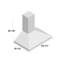30" 300 CFM Convertible Wall Mount Range Hood-63461122