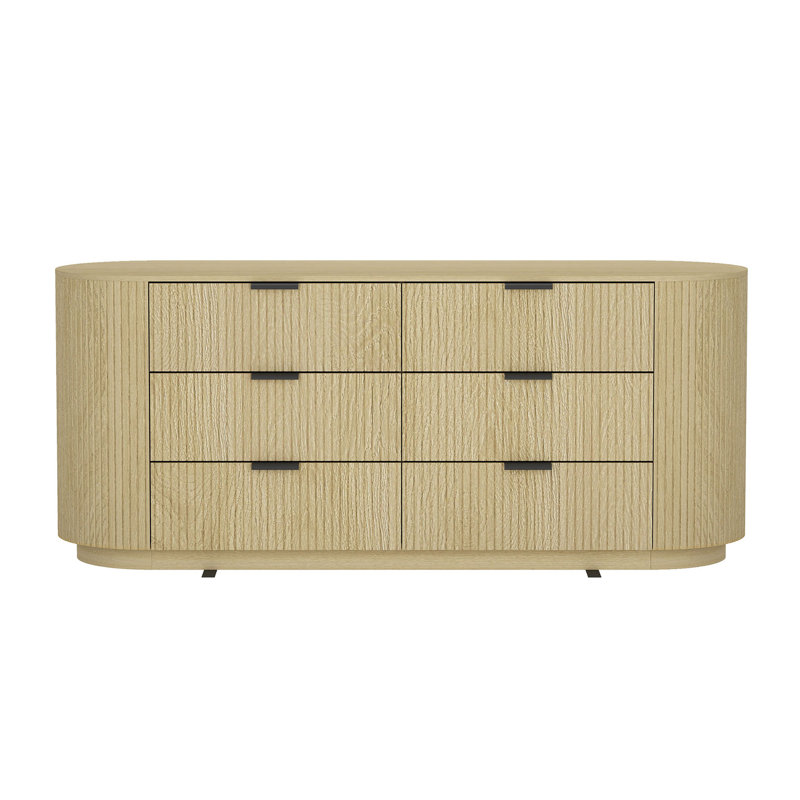 Commode en chêne naturel