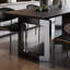 Table de salle à manger de style minimaliste de luxe-112707831-112707826