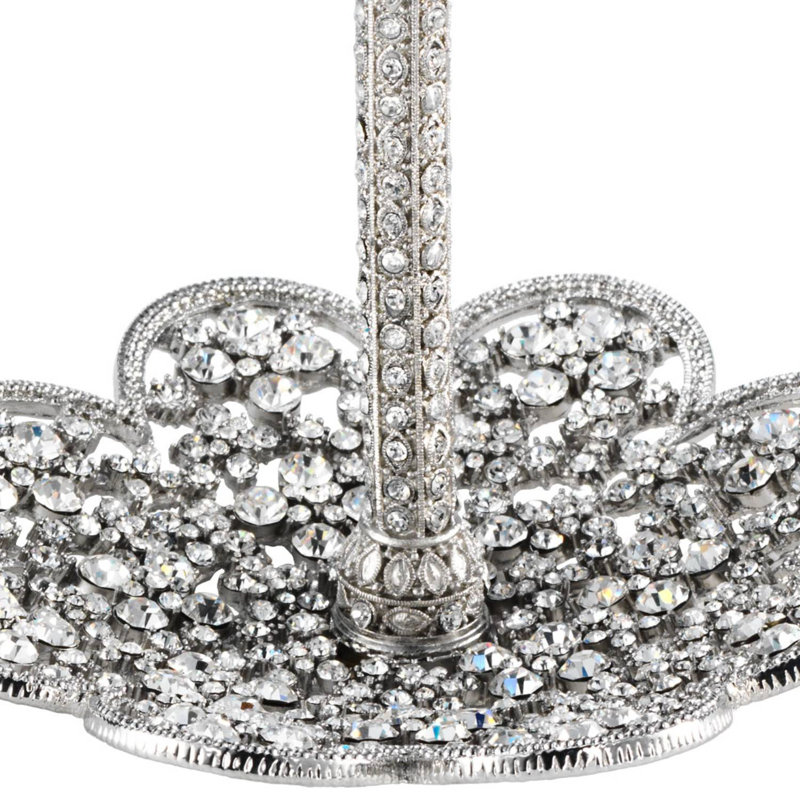 Princess Metal Ring Holder, Silver