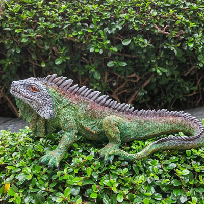 Statue de lézard - intérieur réaliste en céramique