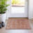 Machine Washable Indoor/Outdoor Xhevrie Blush Rug-982691509