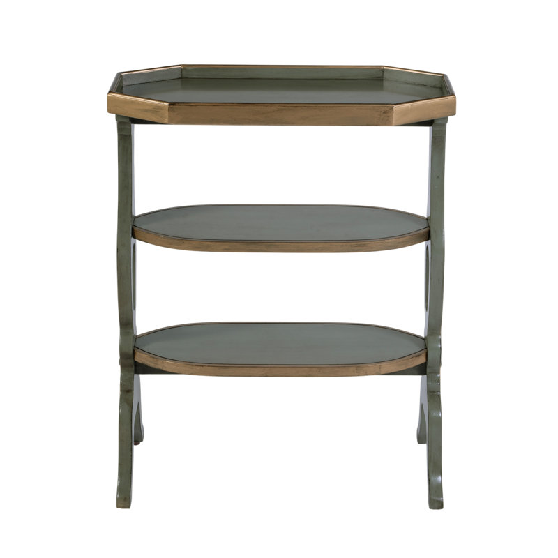 Hadley Side Table, Pastel Green