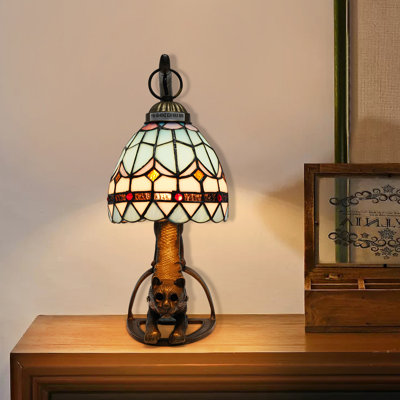 15.7X5.9” Retro Bedside Nightstand Desk Lamp