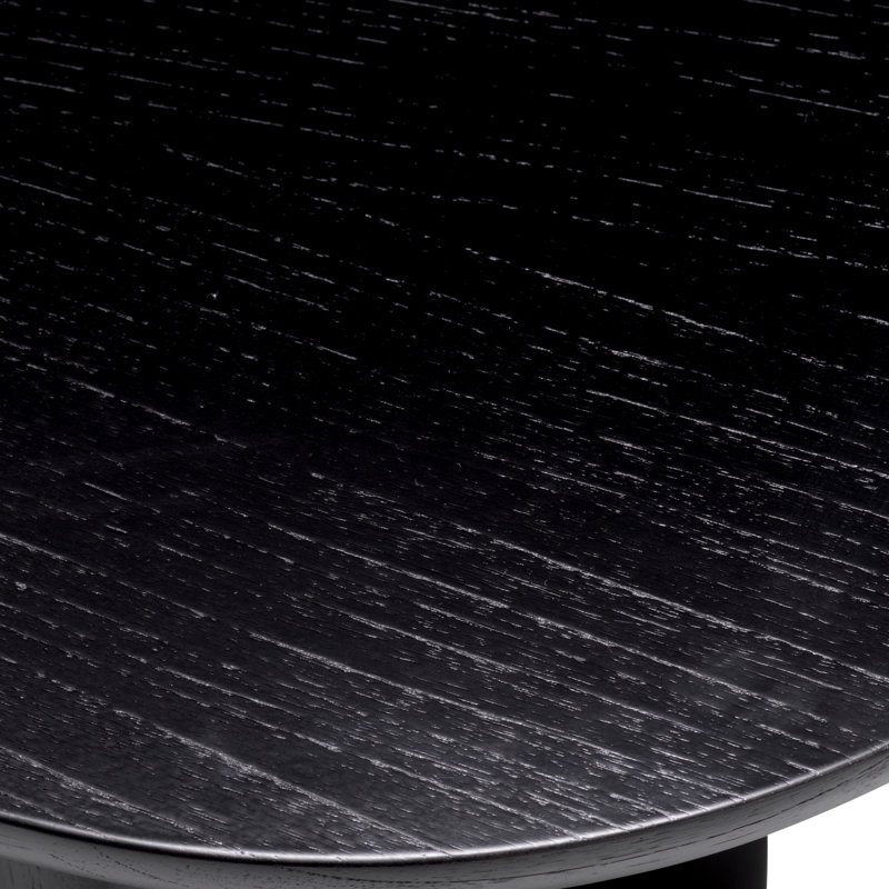 Dining Table Lindner Black Veneer - Legs