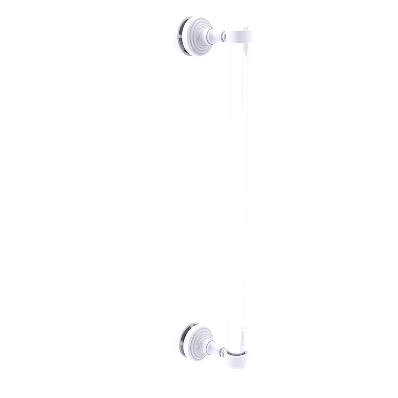 Poignée d’électroménager 18 "Pacific Grove, Blanc mat