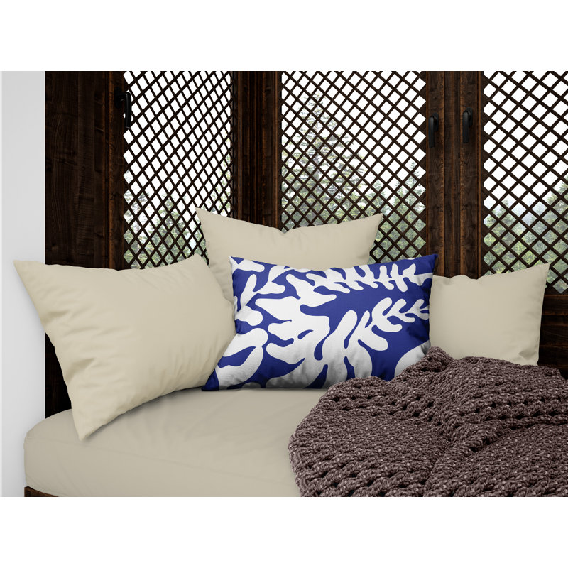 Housse et insert de coussin extérieur Garrison, Bleu marine
