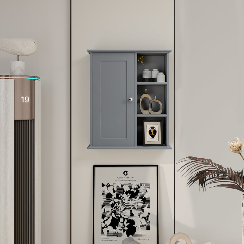 Dibru Bathroom Cabinet, Gray