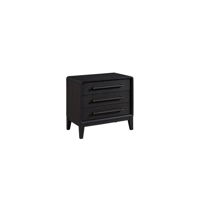 3 Drawer Nightstand With USB
