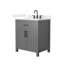 Beckett 30" Freestanding Single Bathroom Vanity with Quartz Top-1891304450-1891304454-1891304473