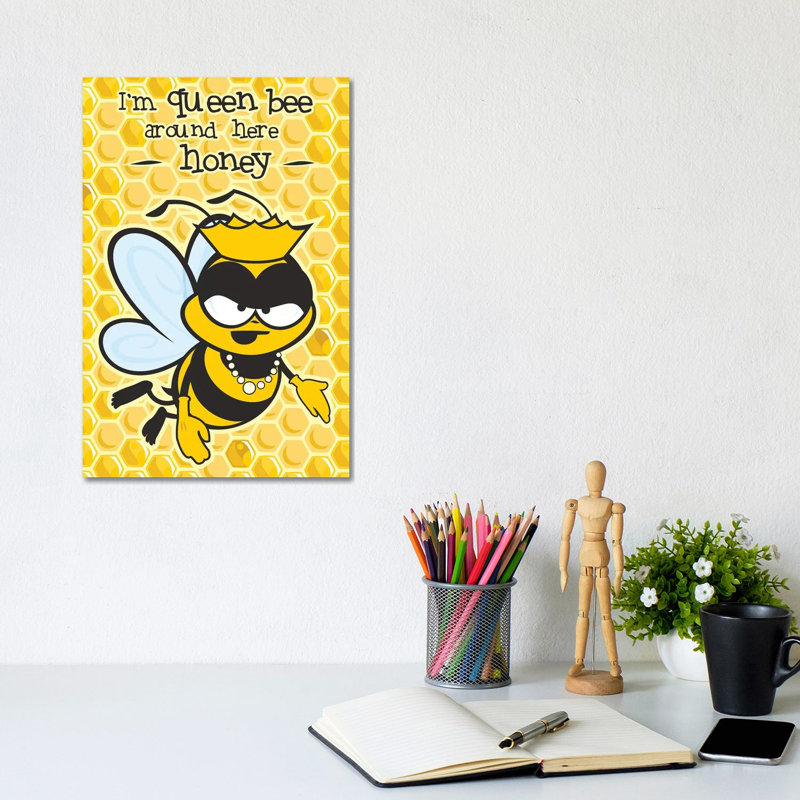 Queen Bee by James Lee - Wrapped Canvas Gallery-Wrapped Canvas Giclée, 101.6 cm H x 66.04 cm W x 1.91 cm D