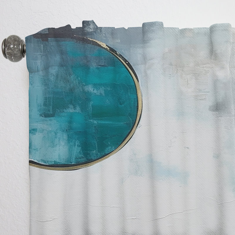 Daisley - Explorant Boho Volume II - Rideau moderne - Velours obscurcissant - 1 panneau, L 52 po x L 90 po