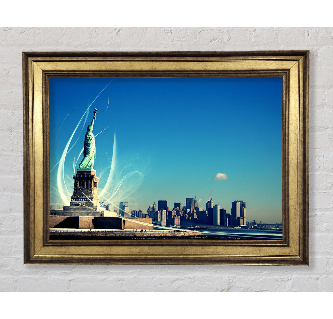 New Yorks Freiheitsstatue - Druck