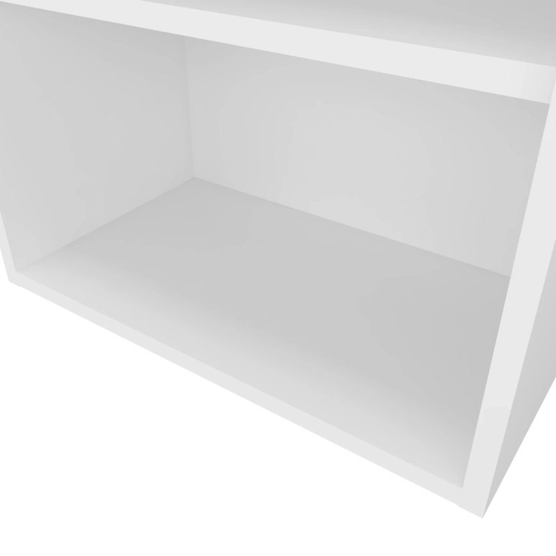 Armoire blanche pour les essentiels de la cuisine - H 36 po x l 21 po x P 12 po, égratignure, économise de l'espace sur le comptoir, range les épices, les bols et les bocaux