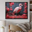 Flamant rose élégant - imprimé-1143977448-1143977350
