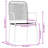 Square 4 - Person 80Cm Long Dining Set