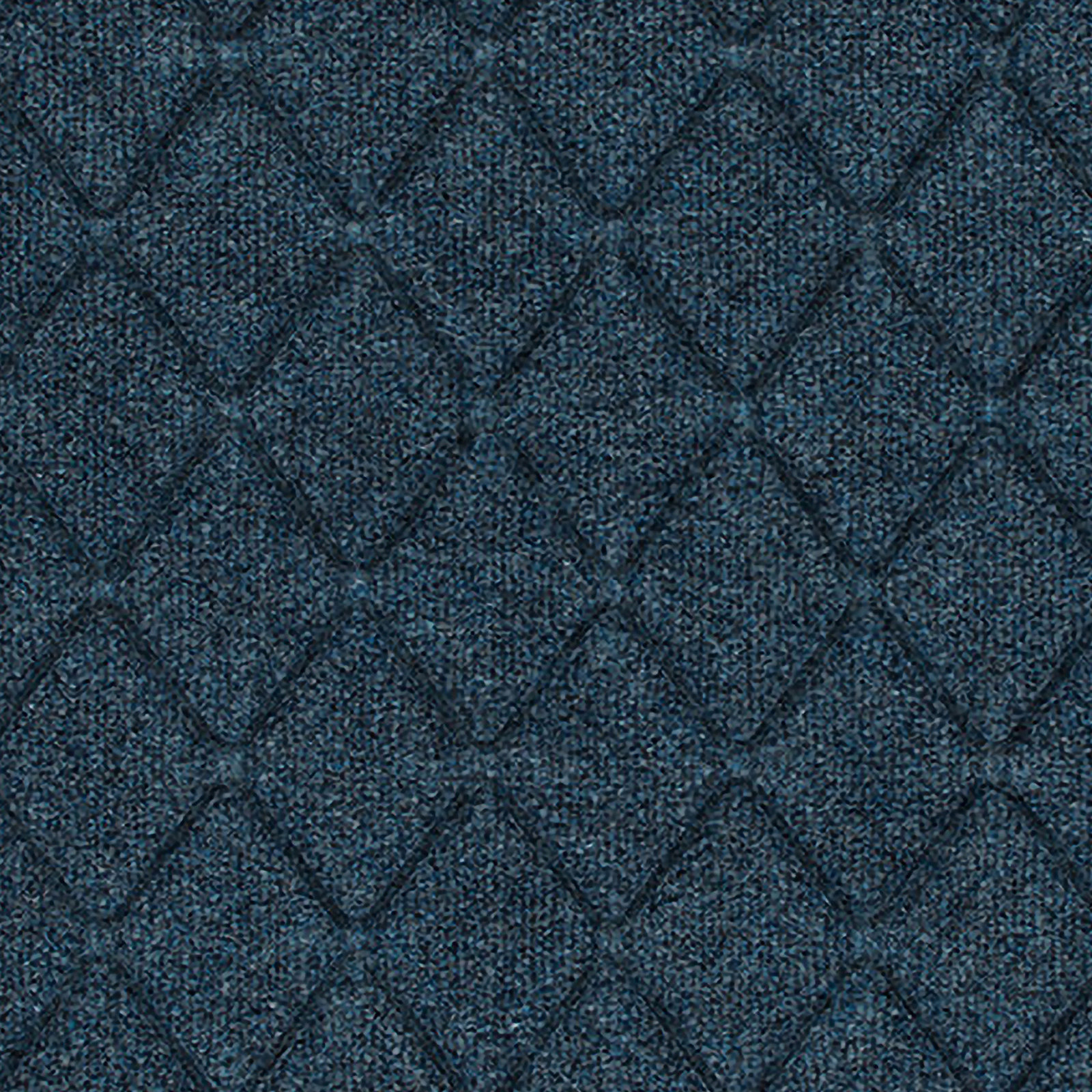 WaterHog Non-Slip Indoor/Outdoor Doormat, Navy, Semi-Circle 24" x 39"