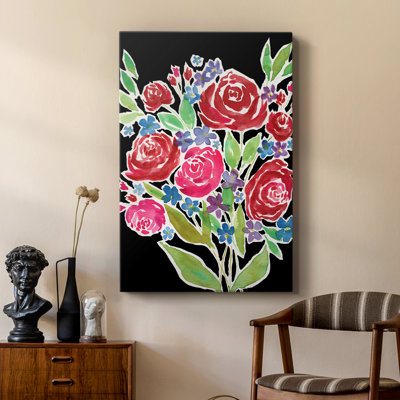 Floral Choir Bouquet -Custom Wrapped Gallery Cavas