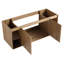 Meuble-lavabo moderne avec lavabo double, fixation murale, lavabo 48 po - Design luxueux