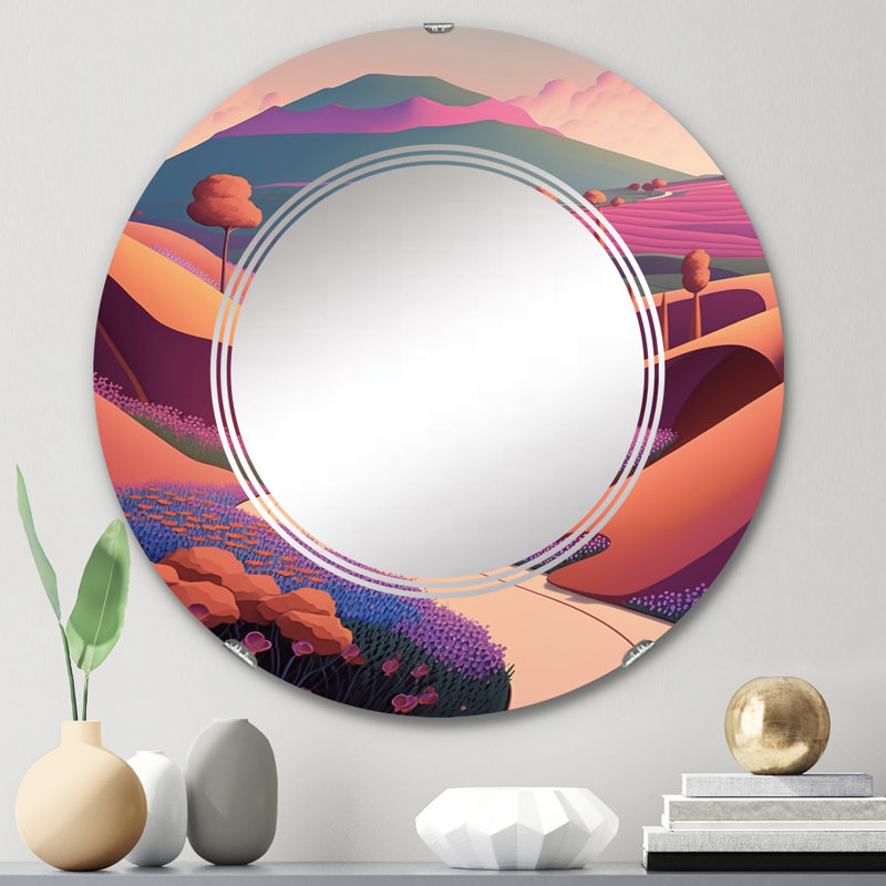 Miroir mural Zorien, 24 po x 24 po