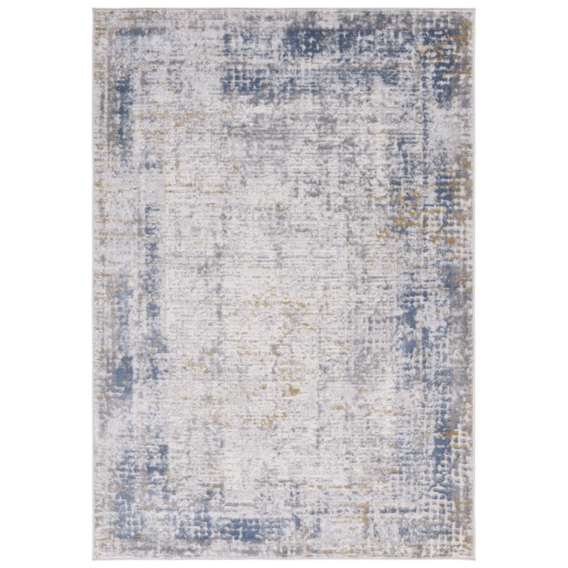 Palma Performance Abstract Rug, Rectangle 5'3" x 7'6"