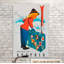 «Winter in Vienna», affiche vintage sur toile tendue-26129253