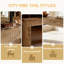 Console de style artistique, canapé, table d'appoint